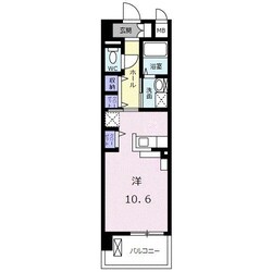 プラシ－ドの物件間取画像